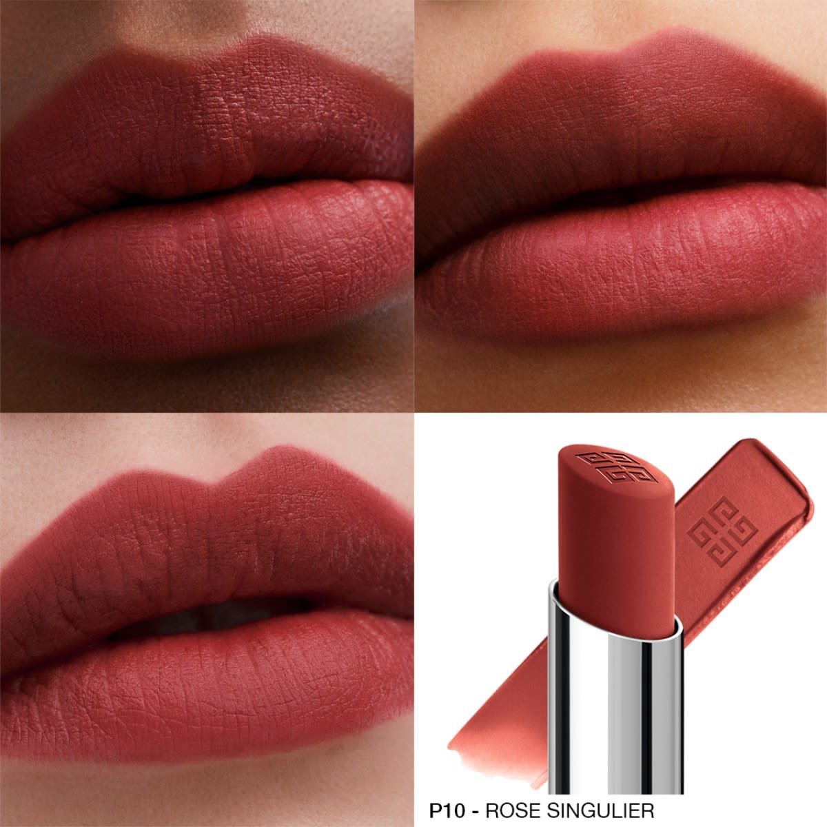 Le Rouge Velvet Matte Long-Lasting and Plumping - Rose Singulier Givenchy Le Rouge Velvet Matte Long-Lasting and Plumping - Rose Singulier – authentic in Egypt