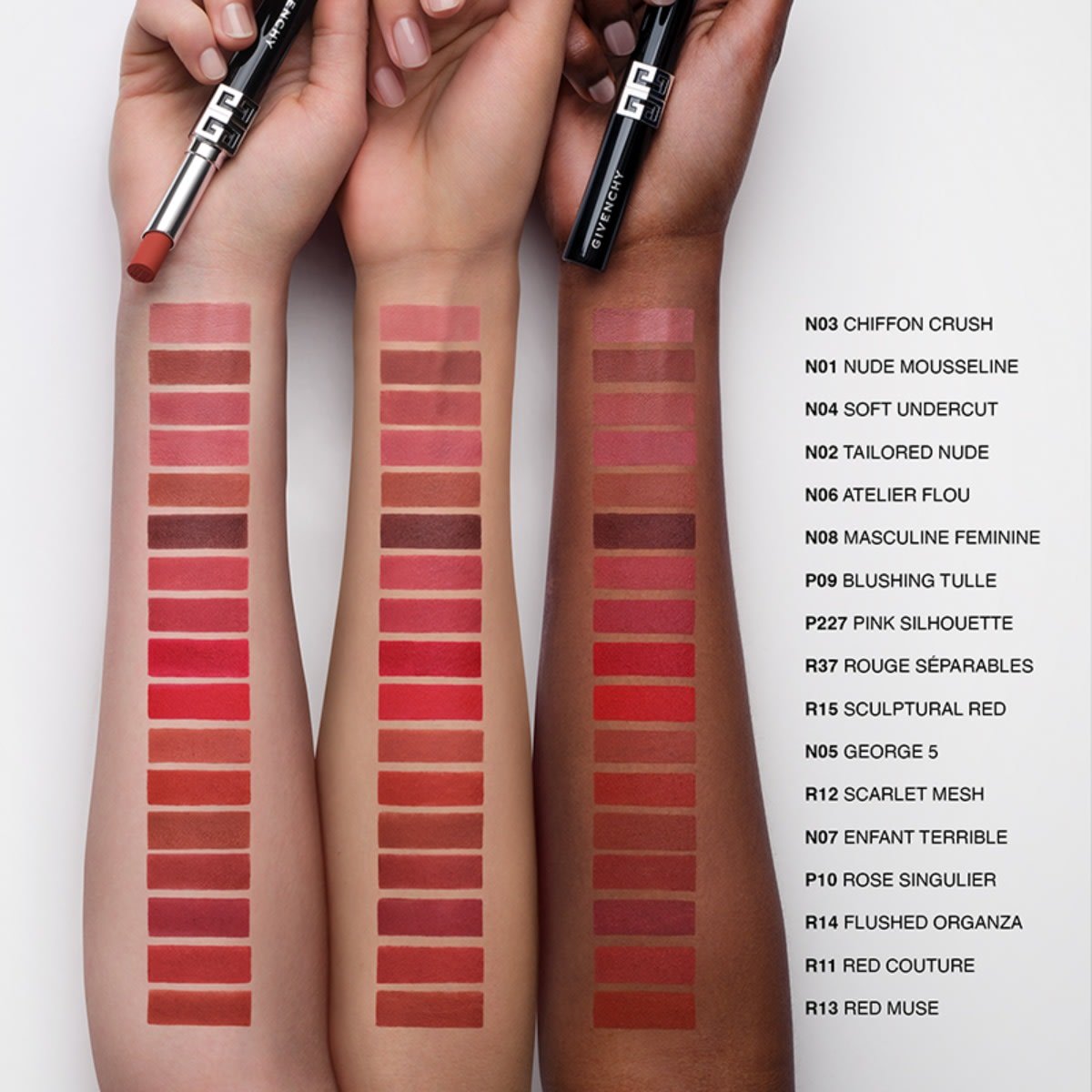 Le Rouge Velvet Matte Long-Lasting and Plumping - Rose Singulier Givenchy Le Rouge Velvet Matte Long-Lasting and Plumping - Rose Singulier – authentic in Egypt