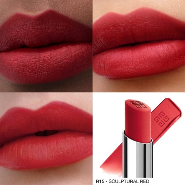 Givenchy Le Rouge Velvet Matte Long-Lasting and Plumping - Sculptural Red – authentic in Egypt
