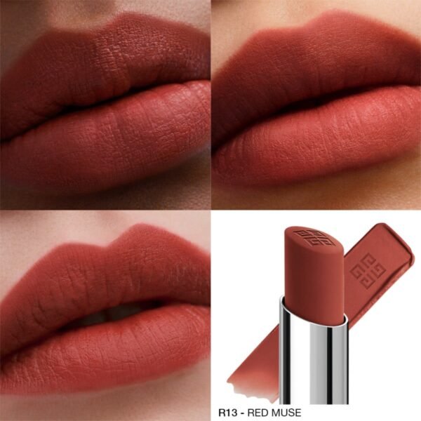 Givenchy Le Rouge Velvet Matte Long-Lasting and Plumping - Red Muse – authentic in Egypt