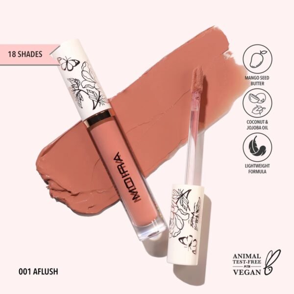 MOIRA Lip Plush Cream (001, Aflush) – Lipstick in Egypt
