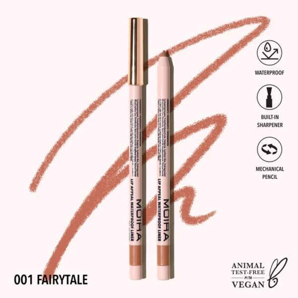 MOIRA Lip Liner Appeal Waterproof 001 fairytale – Lip liner in Egypt