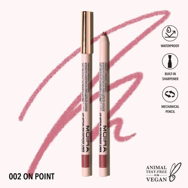 MOIRA Lip Liner Appeal Waterproof 002 On Point – Lip liner in Egypt