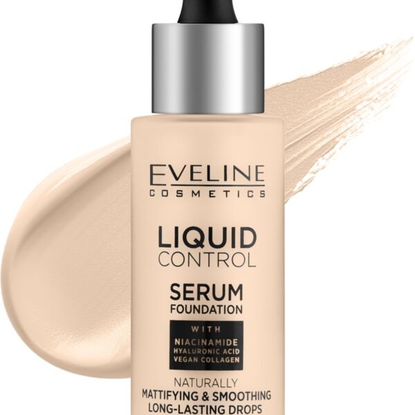 EVELINE Foundation Liquid Control Serum - 002 Soft Porcelain – Foundation in Egypt