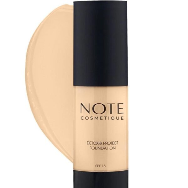 NOTE Foundation Detox Protect 02 Natural Beige – Foundation in Egypt