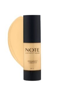 NOTE Foundation Detox Protect 03 Medium Beige – Foundation in Egypt