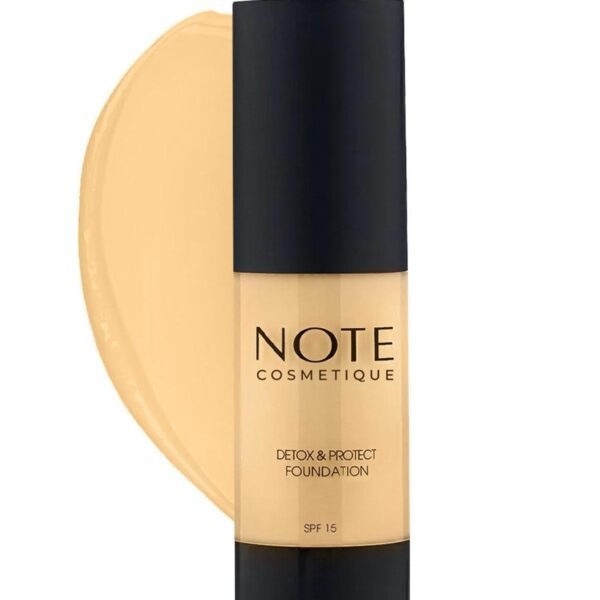 NOTE Foundation Detox Protect 03 Medium Beige – Foundation in Egypt