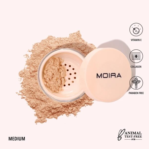 MOIRA Loose Setting Powder (003, Medium) – Loose powder in Egypt