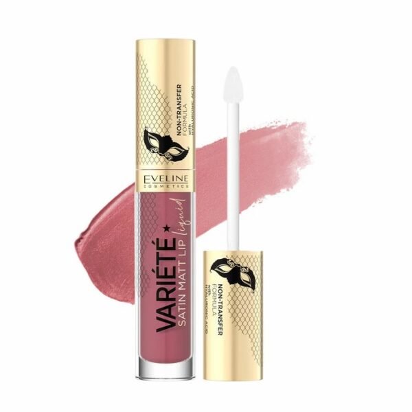 EVELINE Lip Liqud Variete Satin Matt 03 Berry Shake – Lipstick in Egypt
