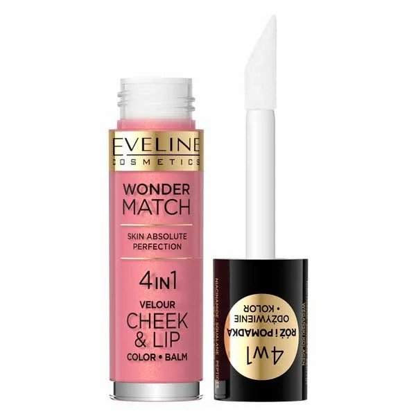 EVELINE Cheek & Lip 4 IN 1 Velour - 03 – Lipstick in Egypt