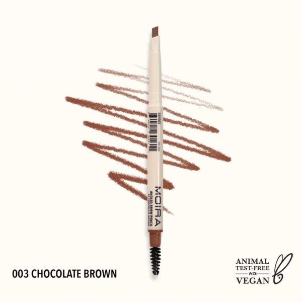 MOIRA Eyebrow Angled Pencil 003 Chocolate Brown – Brows in Egypt