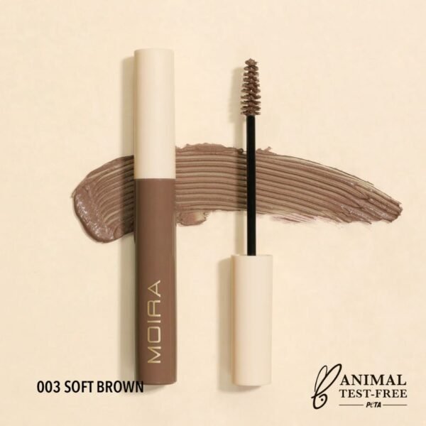 MOIRA Eyebrow Defying Mascara 003 Soft Brown – Brows in Egypt