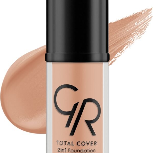 GOLDEN ROSE Foundation & Concealer Total Cover 2in1 - 04 Beige – Foundation in Egypt