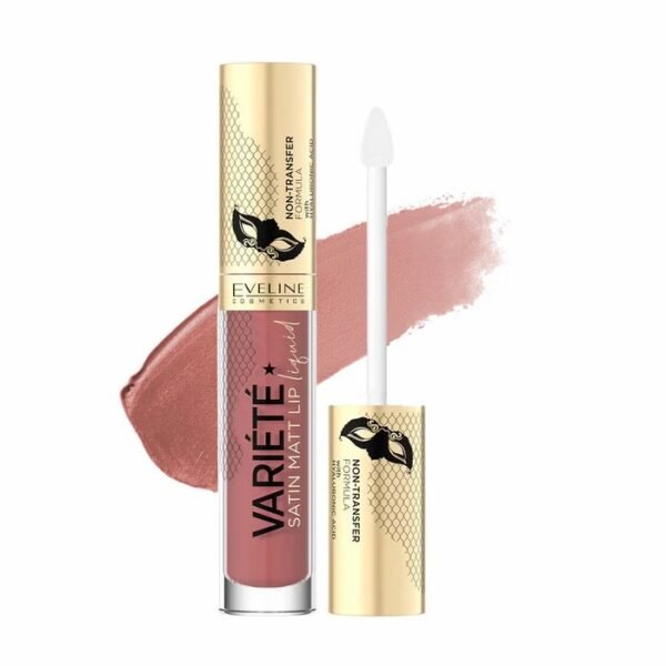 EVELINE Lip Liqud Variete Satin Matt 04 Toffee – Lipstick in Egypt