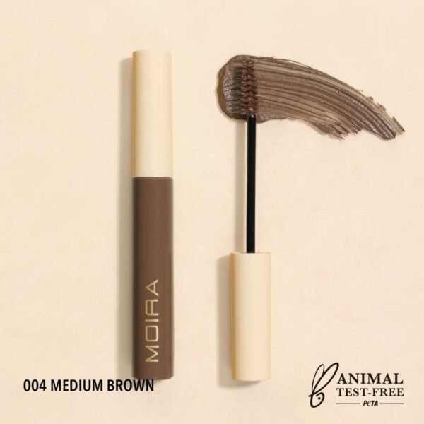 MOIRA Eyebrow Defying Mascara 004 Medium Brown – Brows in Egypt