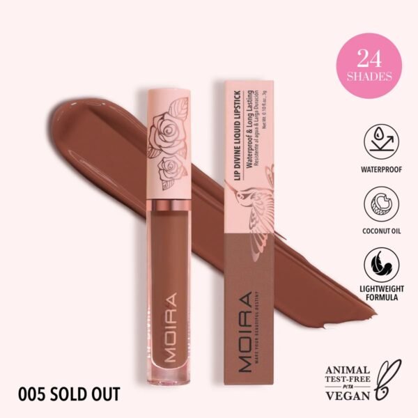MOIRA Lip Divine Liquid Lipstick (005, Sold Out) – Lipstick in Egypt