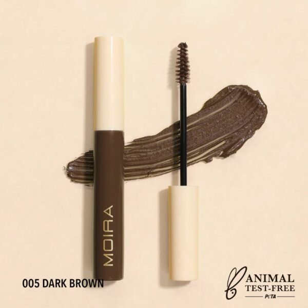 MOIRA Eyebrow Defying Mascara 005 Dark Brown – Brows in Egypt