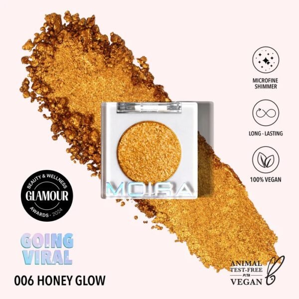 MOIRA Eyeshadow Chroma Light - 006, Honey Glow – Eyeshadow in Egypt