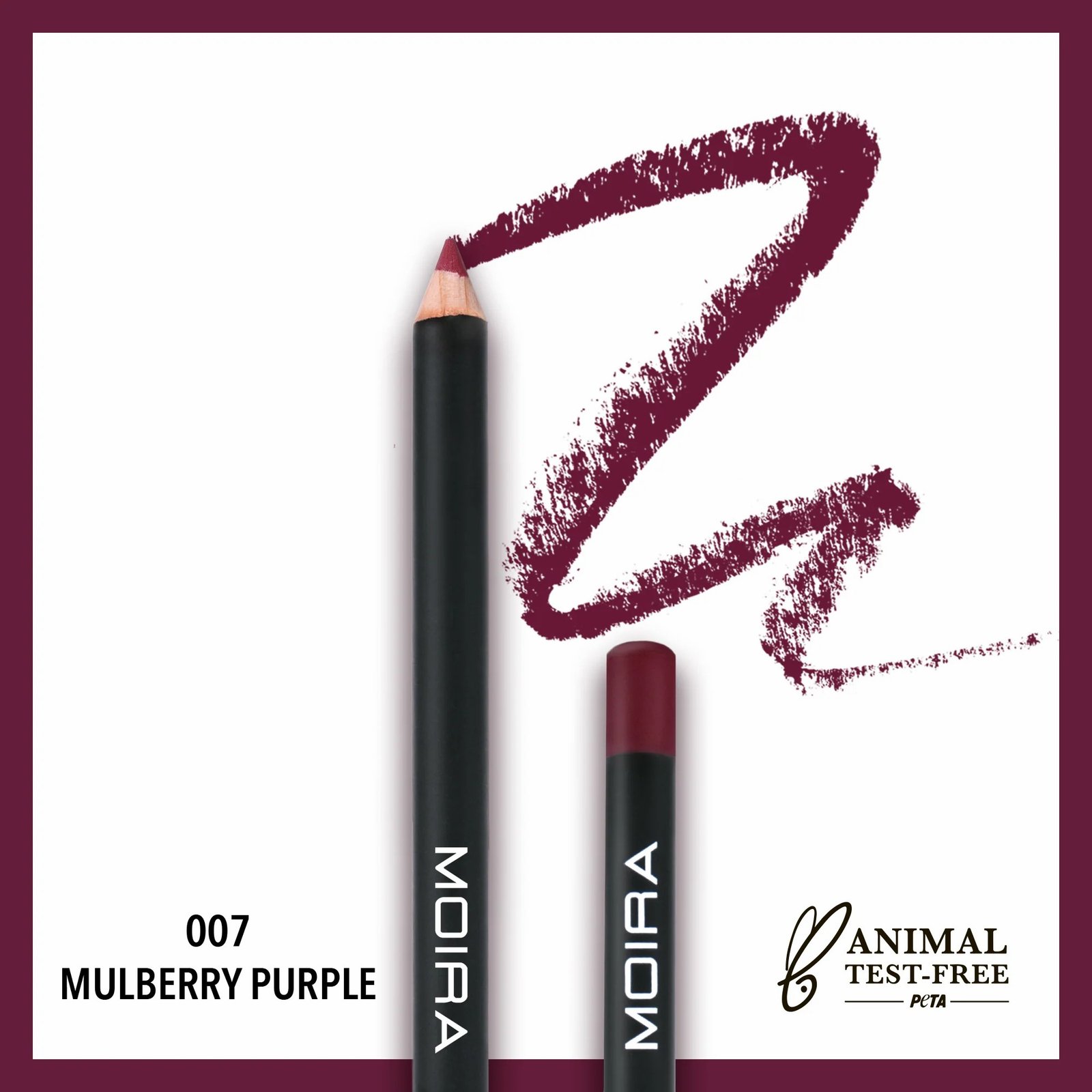 Lip Pencil Exposure (007, Mulberry Purple) MOIRA Lip Pencil Exposure (007, Mulberry Purple) – Lip liner in Egypt