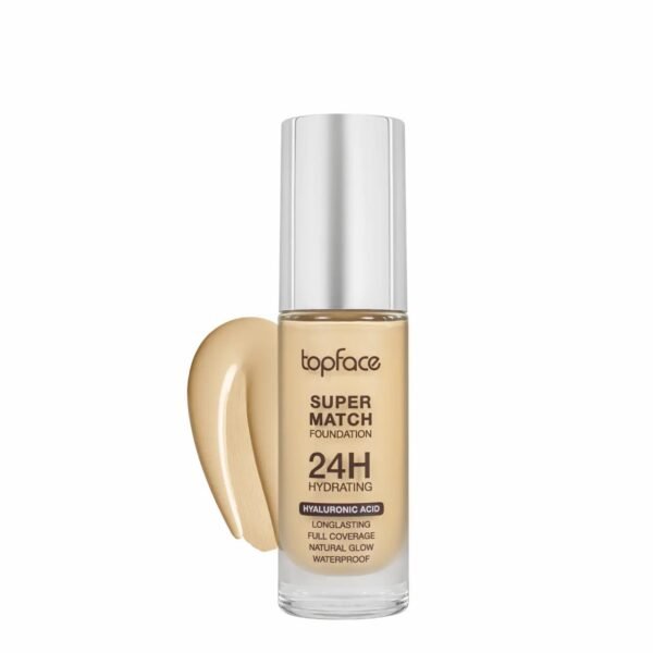 TOPFACE Foundation Super Match 24H Hydrating PT475.007 Warm Almond – Foundation in Egypt