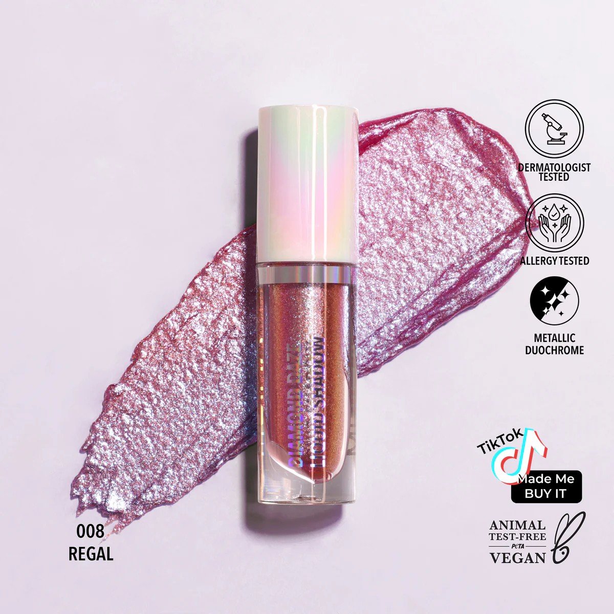 Eyeshadow Liquid Diamond Daze (008, Regal) MOIRA Eyeshadow Liquid Diamond Daze (008, Regal) – Eyeshadow in Egypt