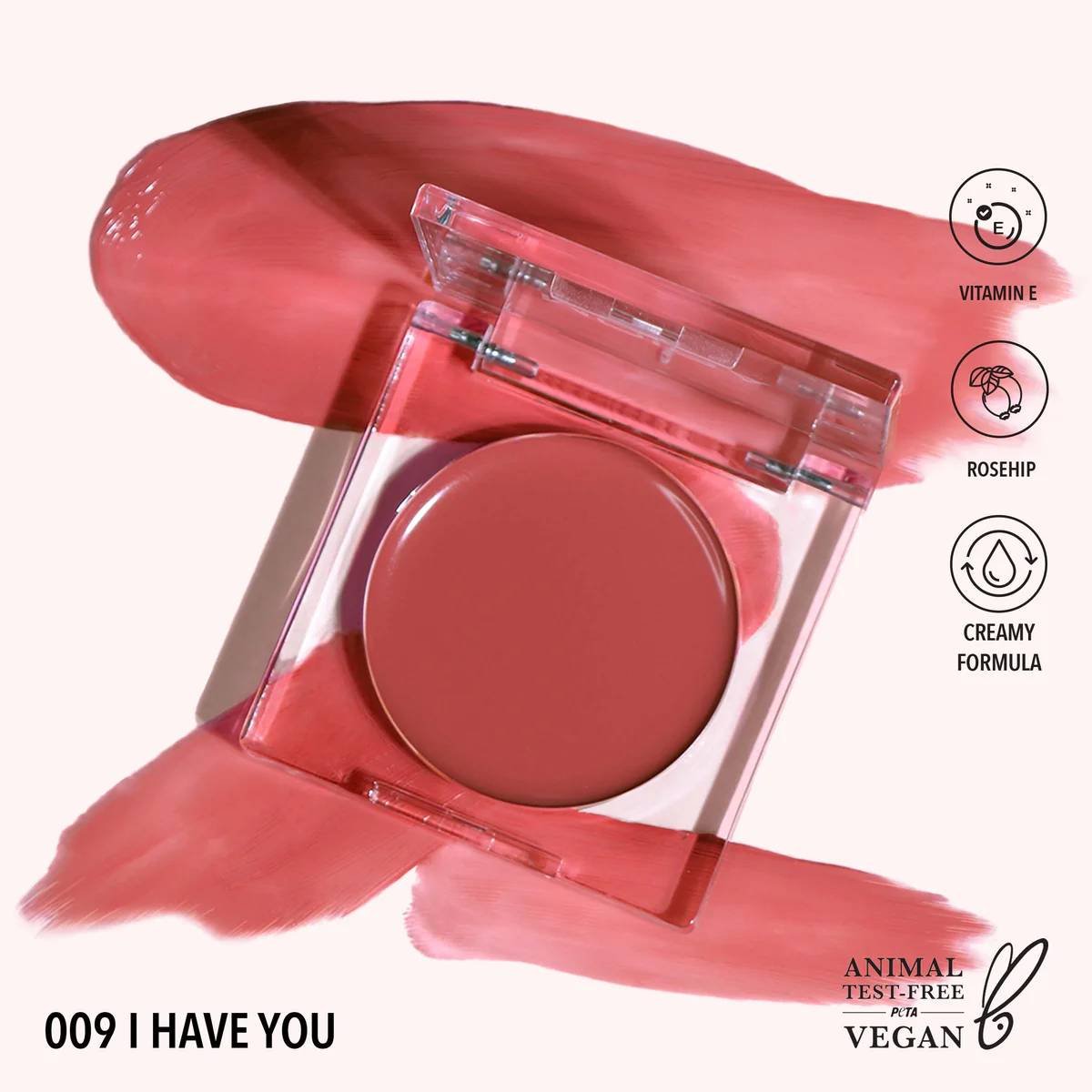Blush Cream Loveheat (009, I Have You) MOIRA Blush Cream Loveheat (009, I Have You) – Blusher in Egypt