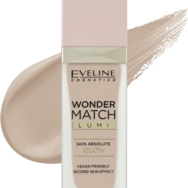EVELINE Foundation Wonder Match Lumi SPF20 - 15 NATURAL – Foundation in Egypt