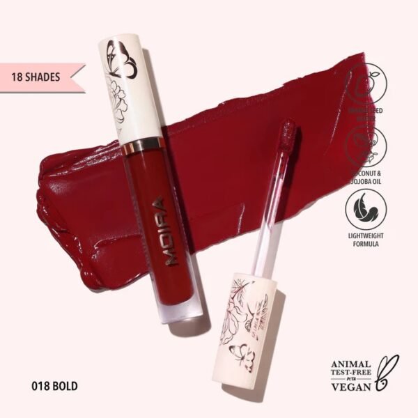 MOIRA Lip Plush Cream (018, Bold) – Lipstick in Egypt