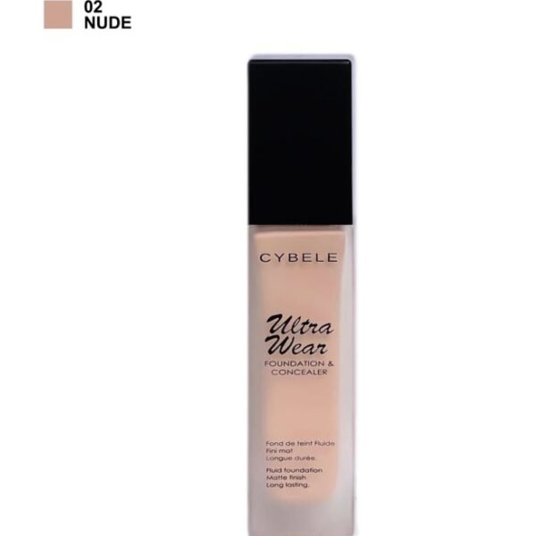 CYBELE Foundation & Concealer Ultra Wear 02 Nude – Foundation in Egypt