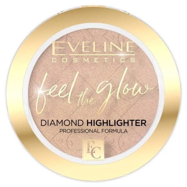 EVELINE Highliter Feel The Glow Diamond - 02 Beach Glow – Highlighter & Contour in Egypt