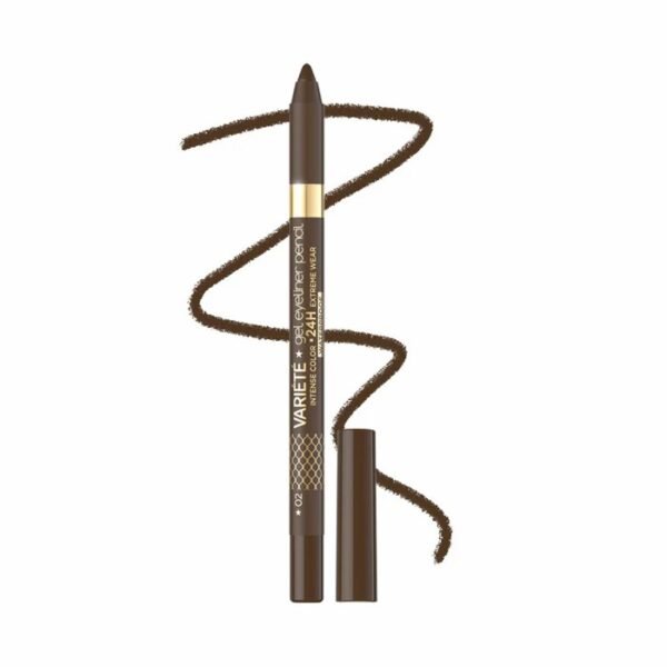 EVELINE Eyeliner Gel Pencil Variete - 02 Brown – Eyeliner & Kohl in Egypt