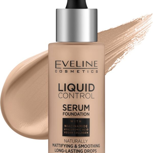 EVELINE Foundation Liquid Control Serum - 025 Light Rose – Foundation in Egypt