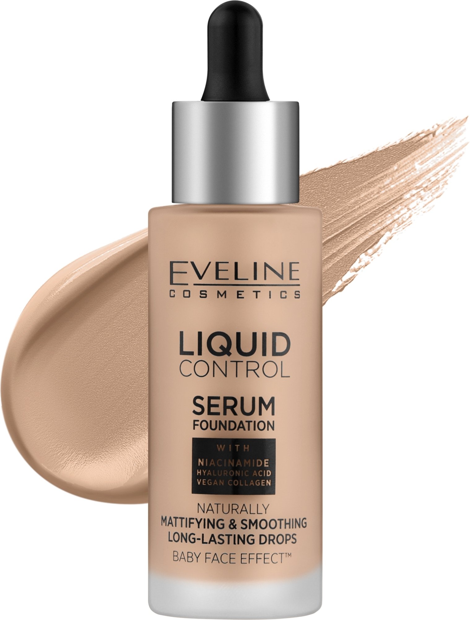 Foundation Liquid Control Serum - 025 Light Rose EVELINE Foundation Liquid Control Serum - 025 Light Rose – Foundation in Egypt