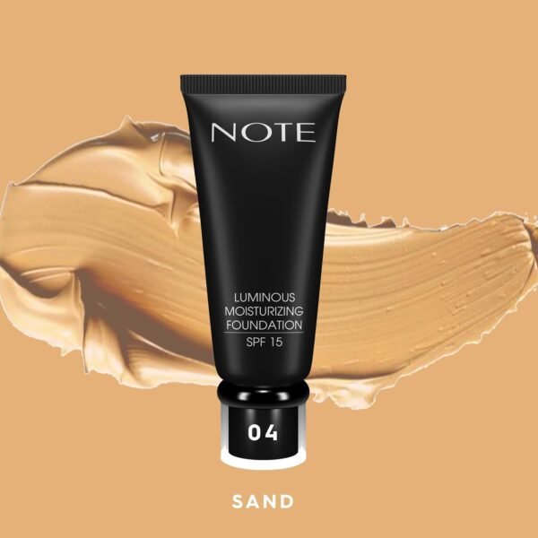 NOTE Foundation Luminous Moisturizing 04 Sand – Foundation in Egypt