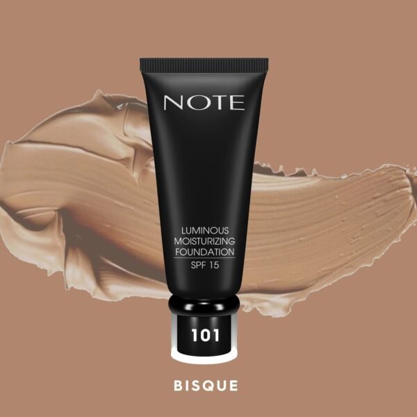NOTE Foundation Luminous Moisturizing 101 Bisque – Foundation in Egypt