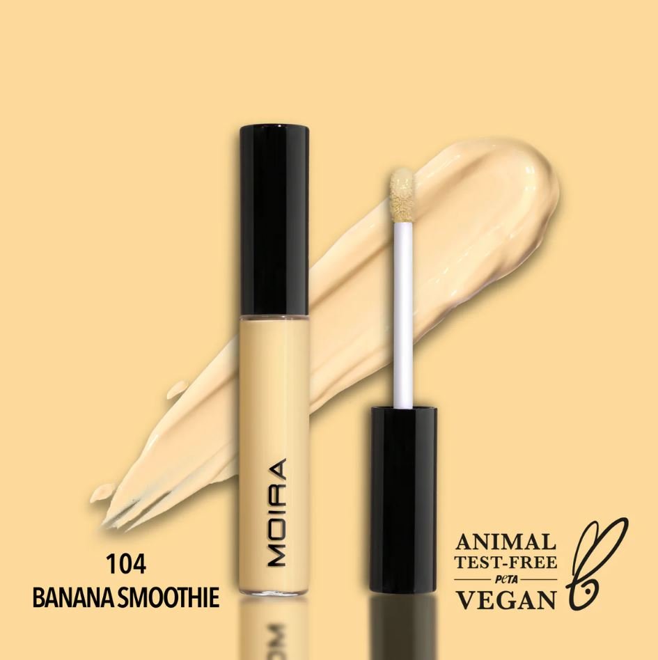 Concealer Lavish Color Correcting 104 Banana Smoothie MOIRA Concealer Lavish Color Correcting 104 Banana Smoothie – Concealer in Egypt