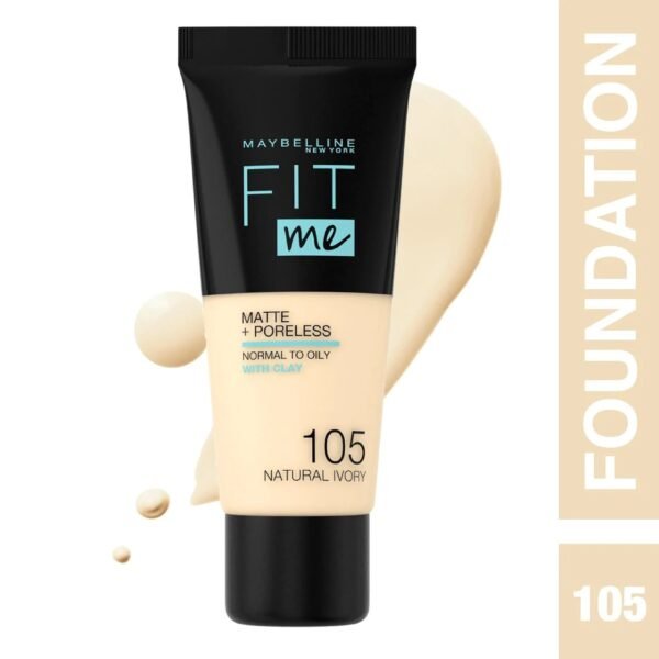 Foundation Fit Me Matte&Poreless 105 Natural Ivory