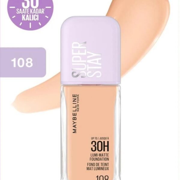 MAYBELLINE Foundation Super Stay Lumi-Matte 108 – Foundation in Egypt