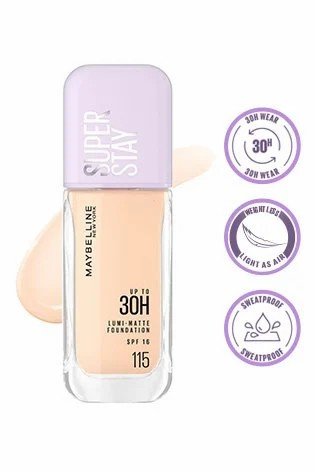 MAYBELLINE Foundation Super Stay Lumi-Matte 115 – Foundation in Egypt