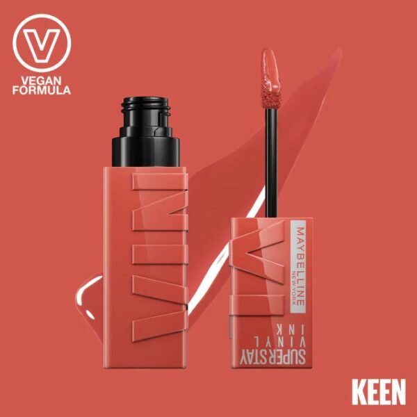 MAYBELLINE LIP Super Stay Vinyl Ink 125 Red Hot – Lipstick in Egypt