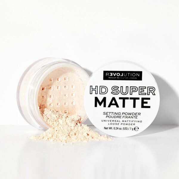 REVOLUTION Powder Setting HD Super Matte – Loose powder in Egypt