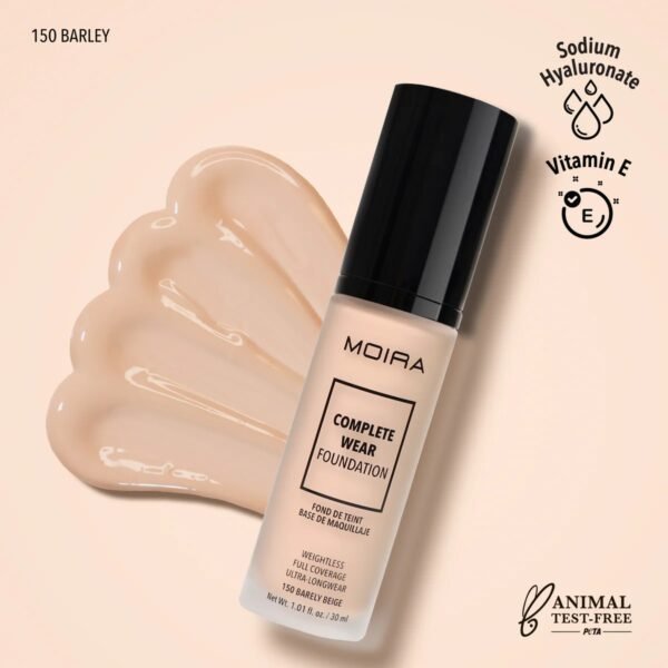 MOIRA Foundation Complete Wear (150, Barely Beige) – Foundation in Egypt