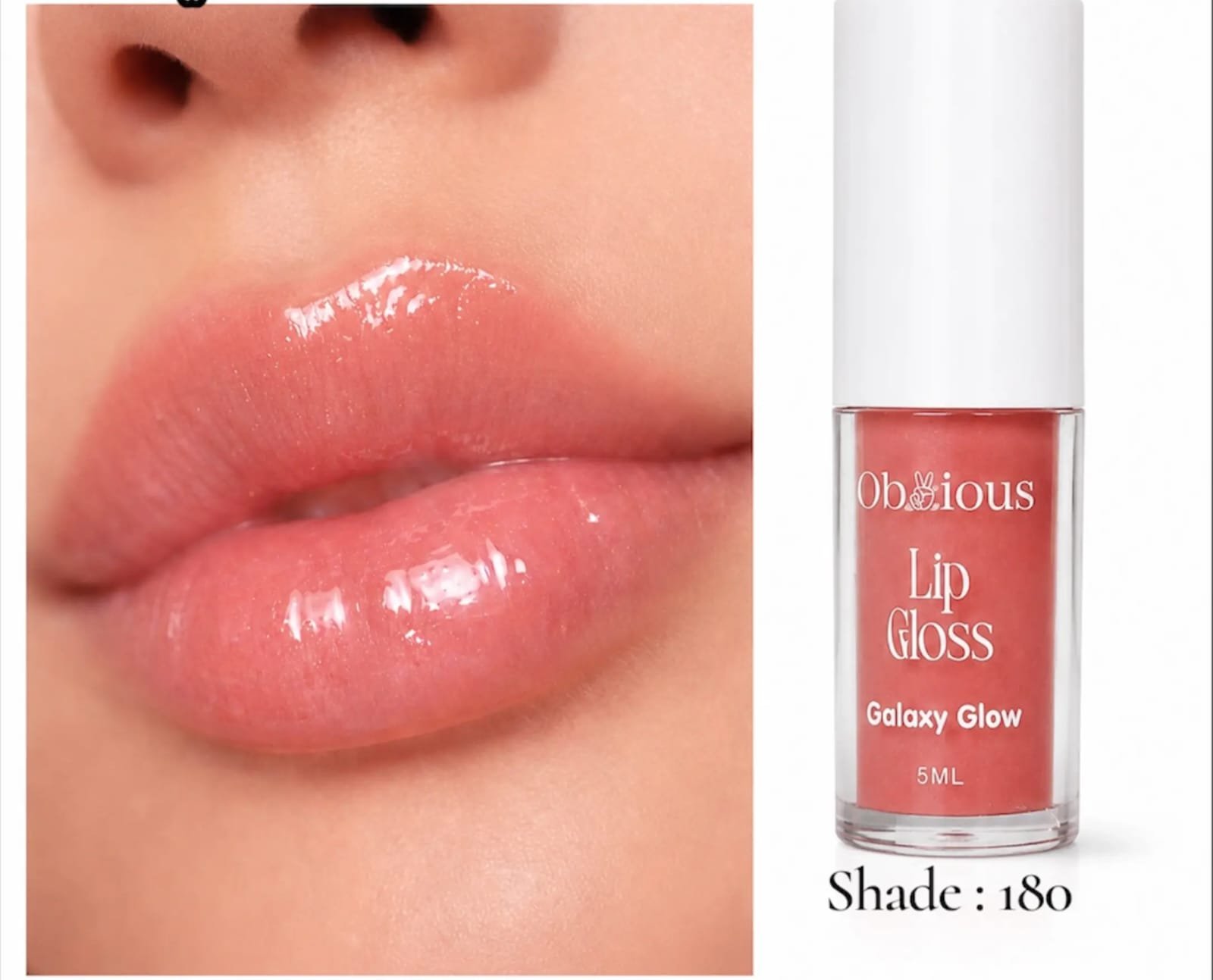 Lip Gloss galaxy glow 180 OBVIOUS Lip Gloss galaxy glow 180 – Lipstick in Egypt