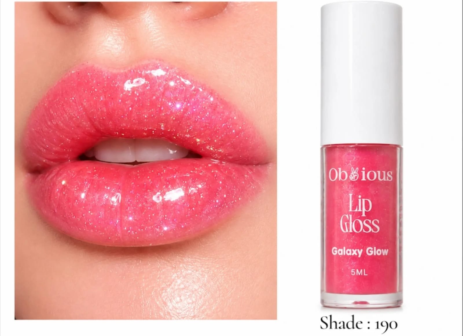 Lip Gloss galaxy glow 190 OBVIOUS Lip Gloss galaxy glow 190 – Lipstick in Egypt