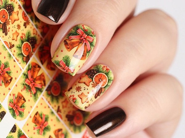 MAGENTA NAILS Nail Sticker N429 – Nails in Egypt