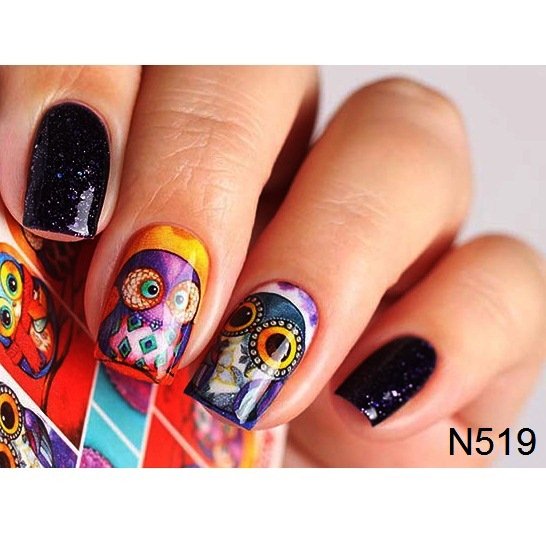 MAGENTA NAILS Nail Sticker N519 – Nails in Egypt