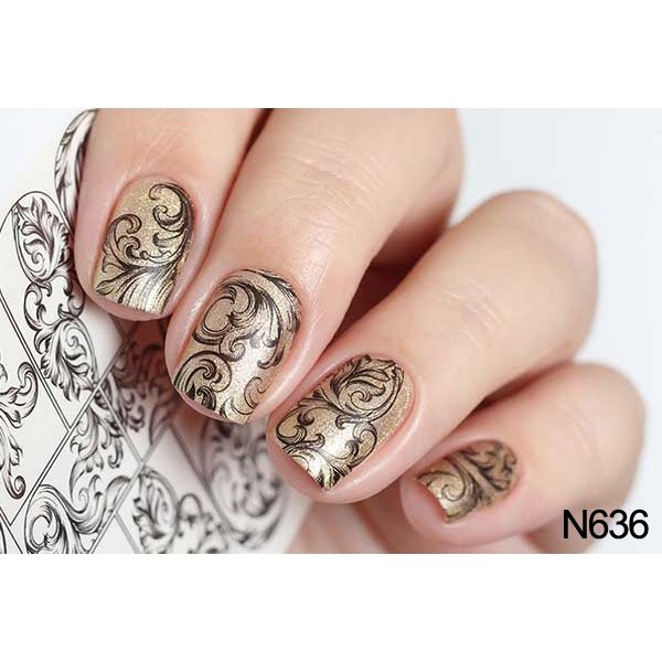 MAGENTA NAILS Nail Sticker N636 – Nails in Egypt