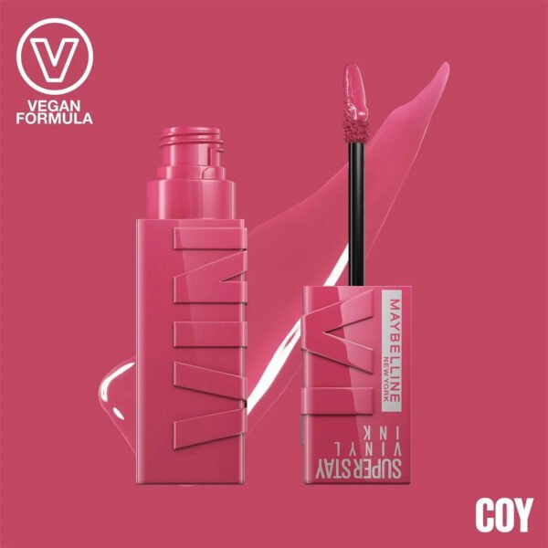MAYBELLINE LIP Super Stay Vinyl Ink 020 Coy – Lipstick in Egypt