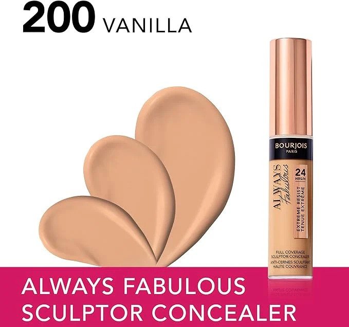 Concealer Always Fabulous 200 Vanilla BOURJOIS Concealer Always Fabulous 200 Vanilla – Concealer in Egypt