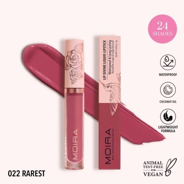 MOIRA Lip Divine Liquid Lipstick (022, Rarest) – Lipstick in Egypt